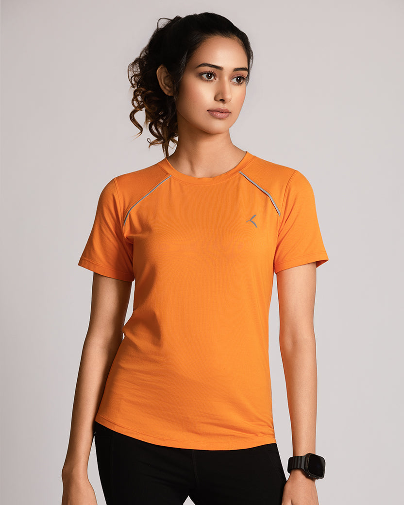 KRAVVAH SOLAR ORANGE TEE