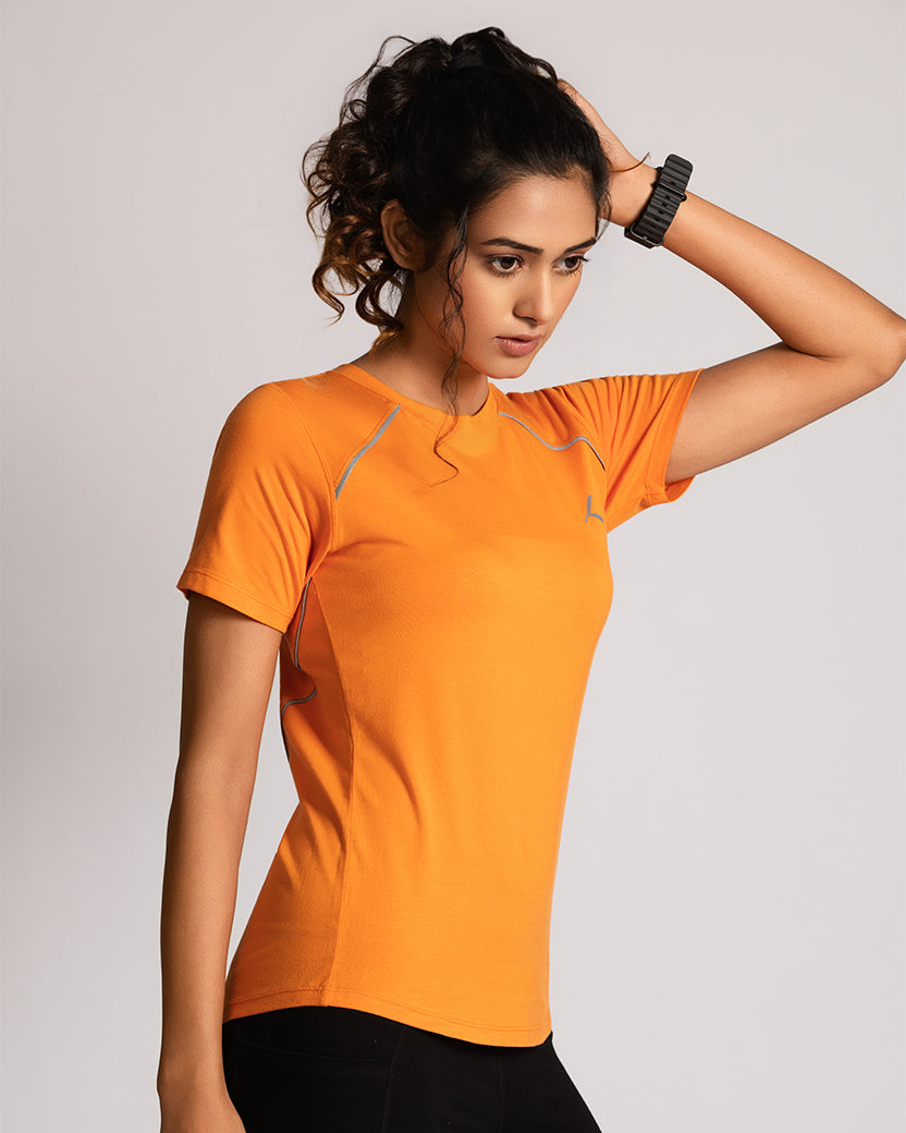 KRAVVAH SOLAR ORANGE TEE
