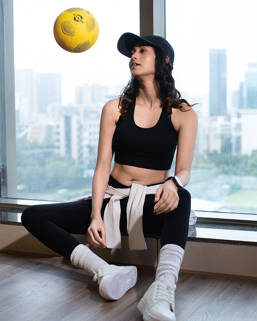 KRAVVAH ONYX SPORTS BRA